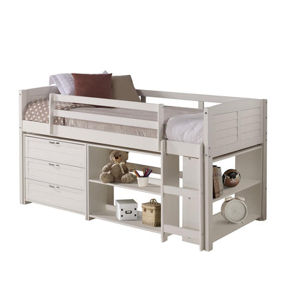 TWIN LOUVER LOW LOFT GROUP B - WHITE