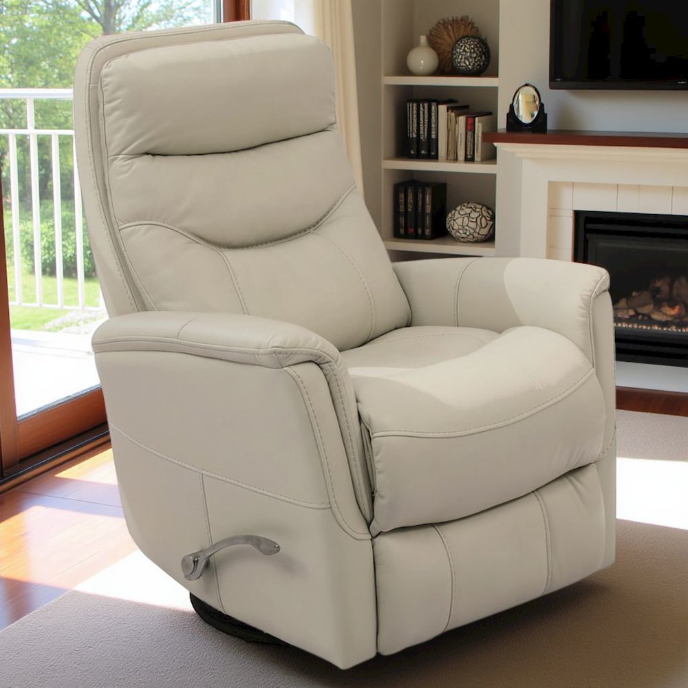Ivory Recliner Nursery Glider  – Elegant Boucle Chairs for Comfort