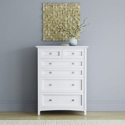 Westlake 6 Drawer Chest, White