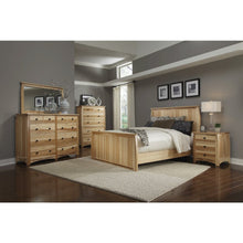 Adamstown Queen Panel Bed, Natural