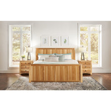 Adamstown King Panel Bed, Natural