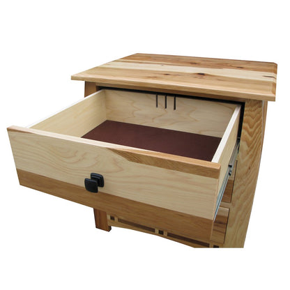 Adamstown 3 Drawer Nightstand, Natural