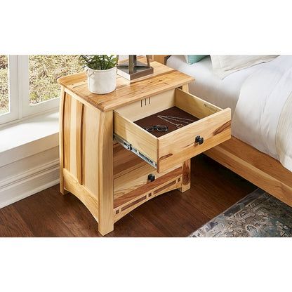 Adamstown 3 Drawer Nightstand, Natural