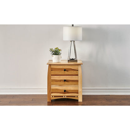 Adamstown 3 Drawer Nightstand, Natural