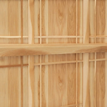 Amish Highlands King Storage Bed, Natural
