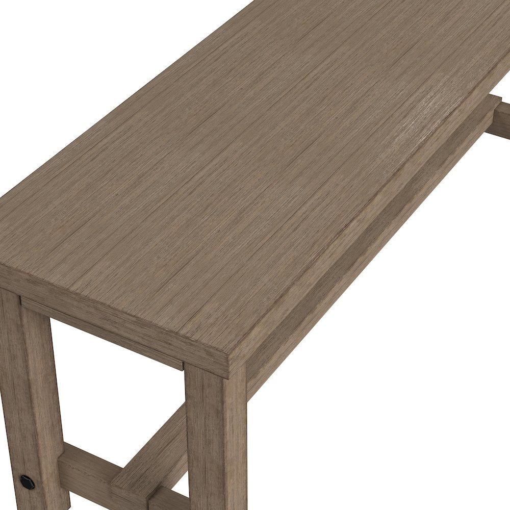 Anacortes Bench, Dark Taupe