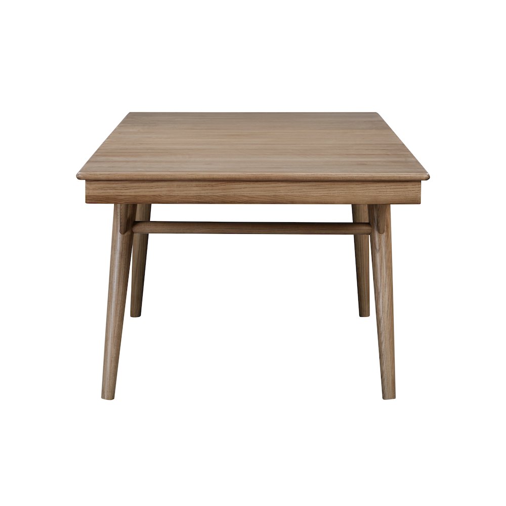 Barbossa Leg Dining Table, Dark Caramel
