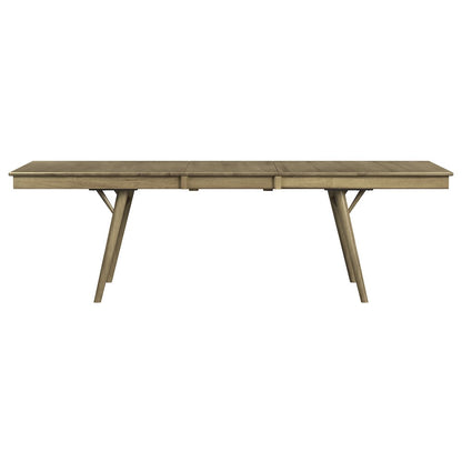 Barbossa Leg Dining Table, Dark Caramel