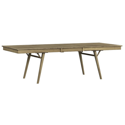 Barbossa Leg Dining Table, Dark Caramel