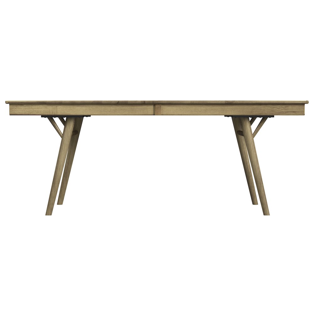 Barbossa Leg Dining Table, Dark Caramel