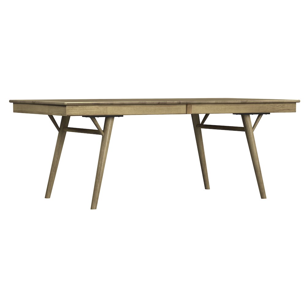Barbossa Leg Dining Table, Dark Caramel