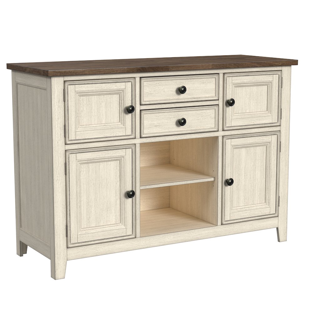 Beacon Server, Smokey White & Peppercorn