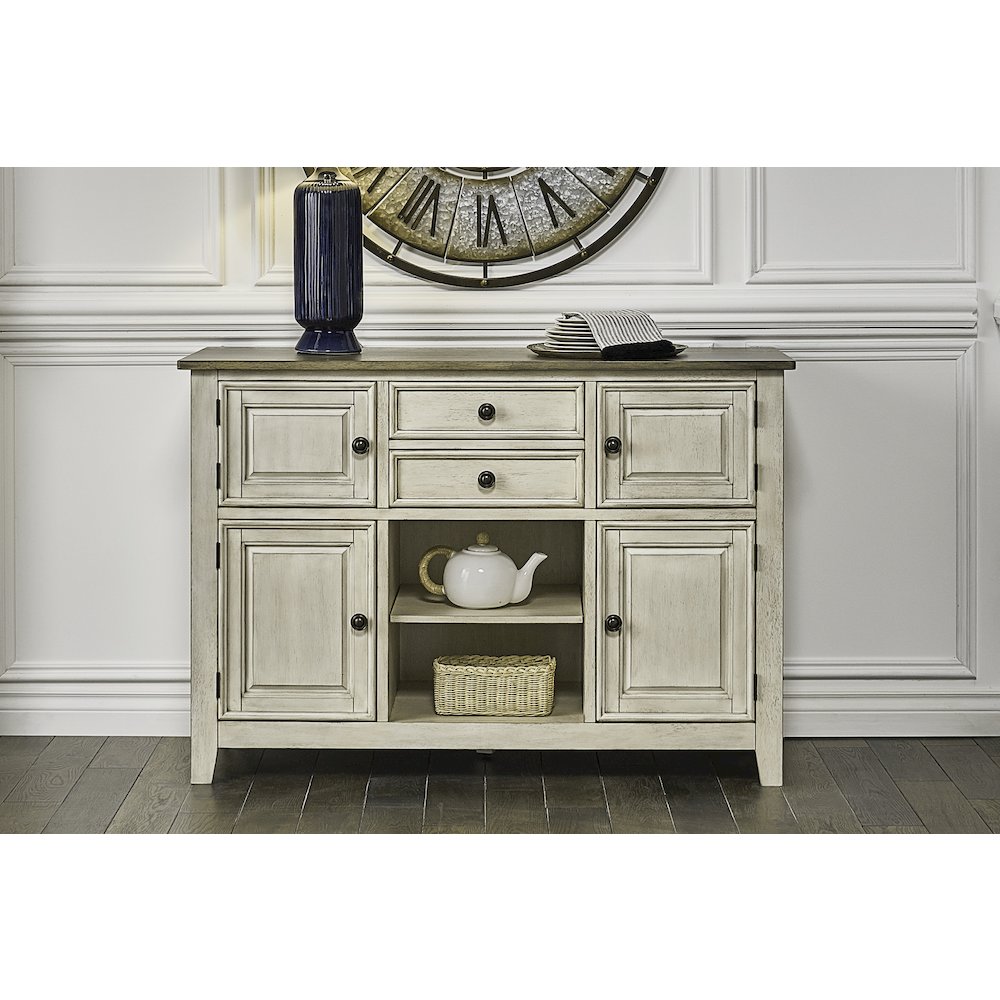Beacon Server, Smokey White & Peppercorn