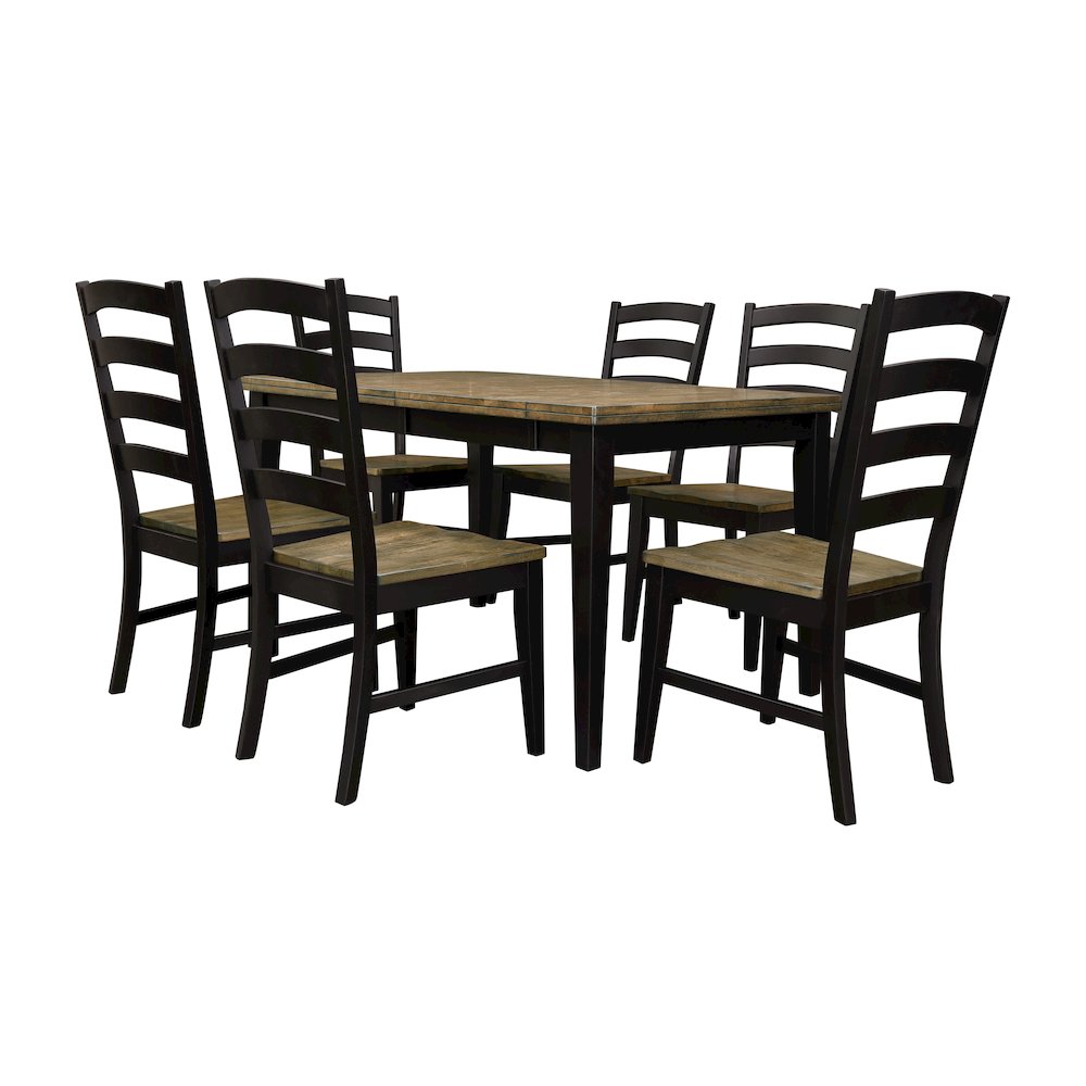 Stormy Ridge 36" - 54" Dinette Table, Chicory / Black