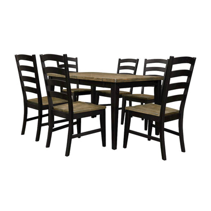 Stormy Ridge 36" - 54" Dinette Table, Chicory / Black