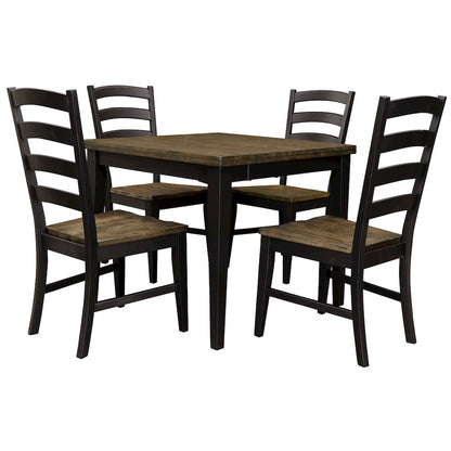 Stormy Ridge 36" - 54" Dinette Table, Chicory / Black