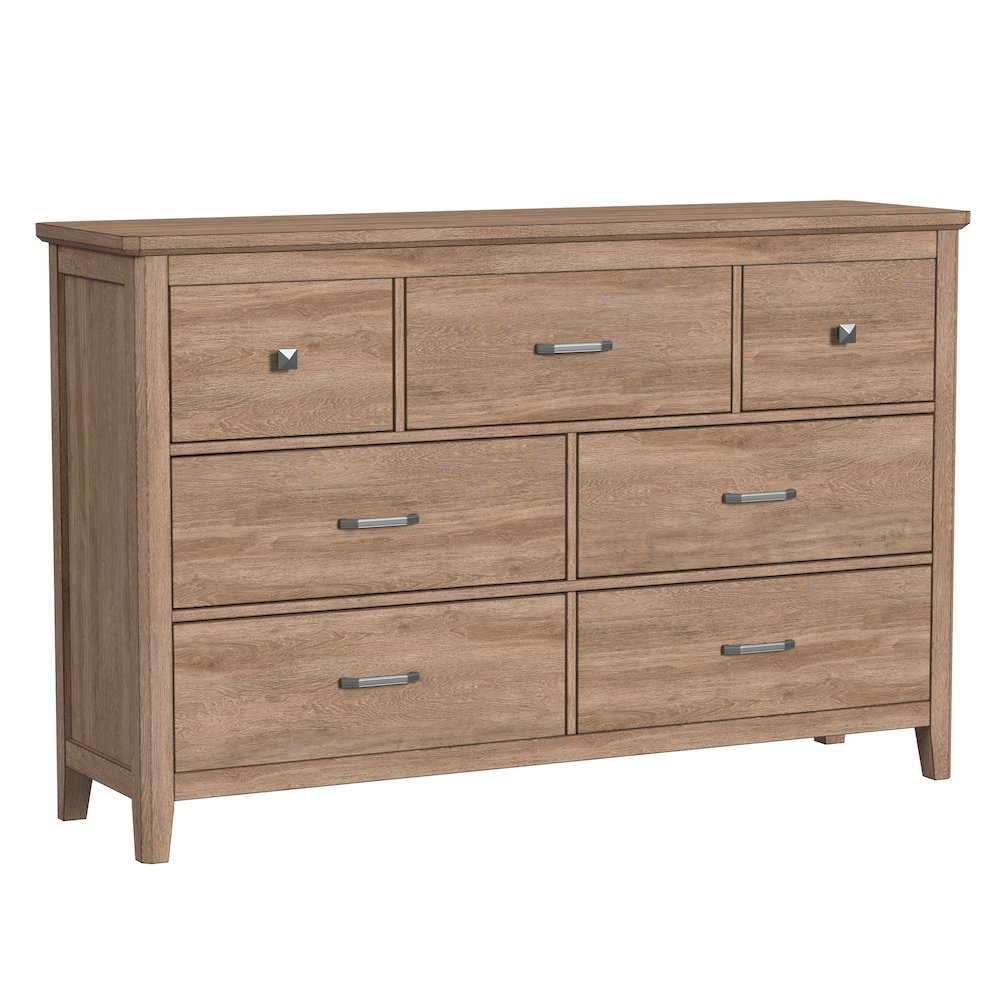 Geo Heights Dresser, Butterscotch