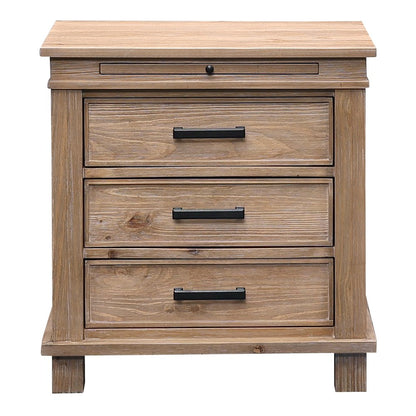 Glacier Point Nightstand, Golden Java Finish