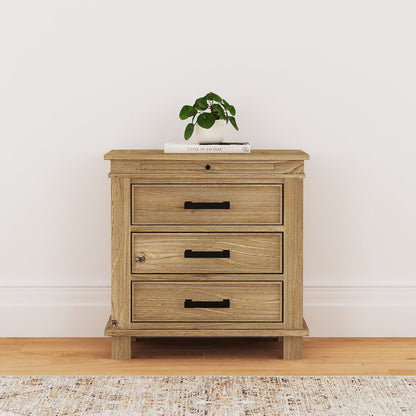 Glacier Point Nightstand, Golden Java Finish