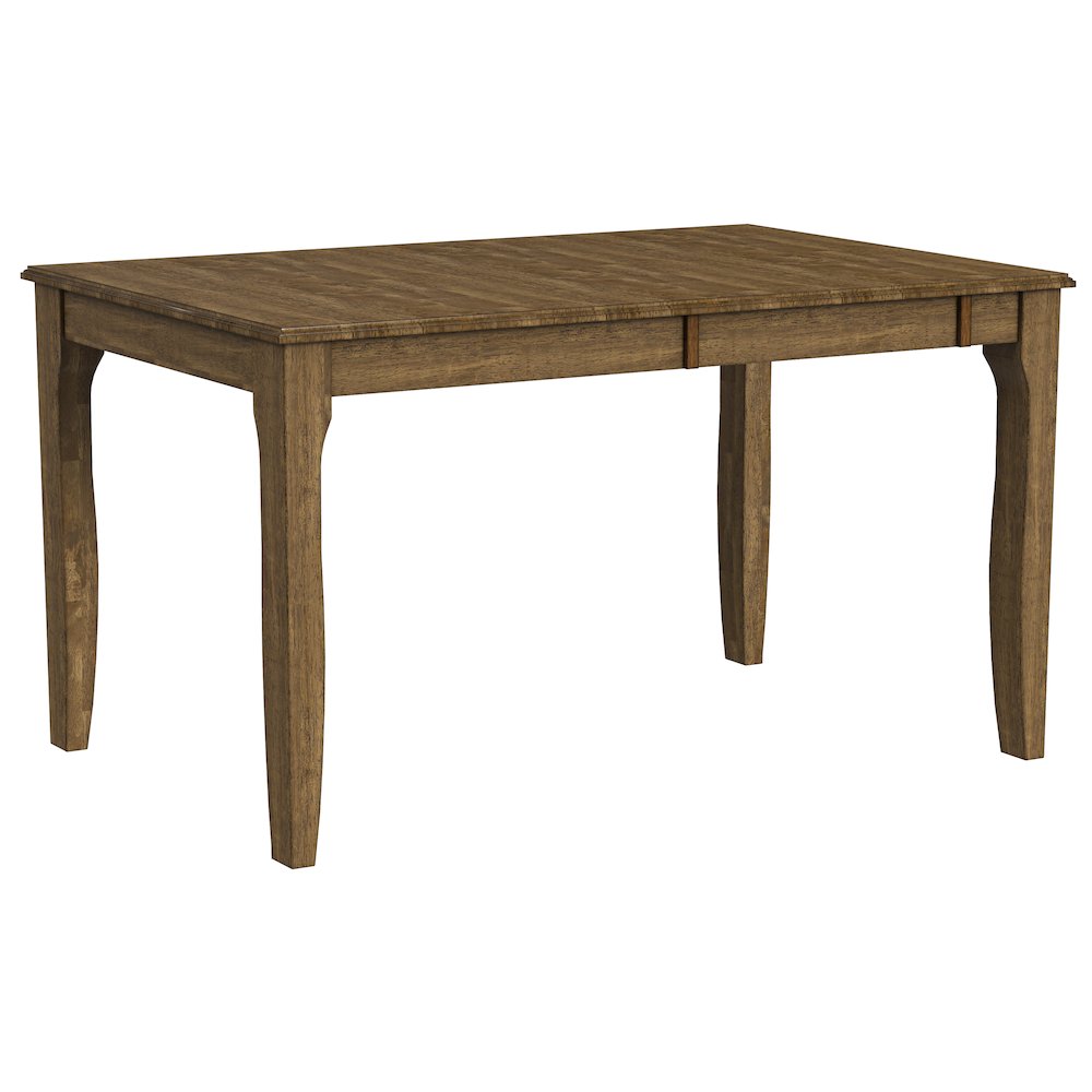 Leucadia Dinette Table with (1) 18" Self-Storing Butterfly Leaf, Toasted Java