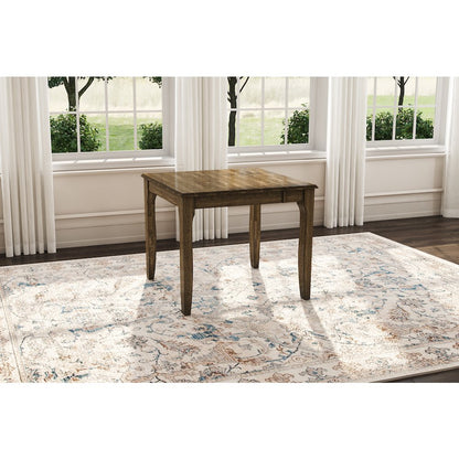 Leucadia Dinette Table with (1) 18" Self-Storing Butterfly Leaf, Toasted Java