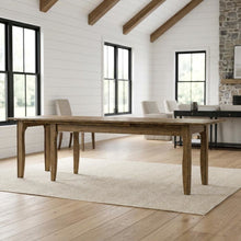 Extendable Dining Table in Toasted Java Finish, Seats Up to 10