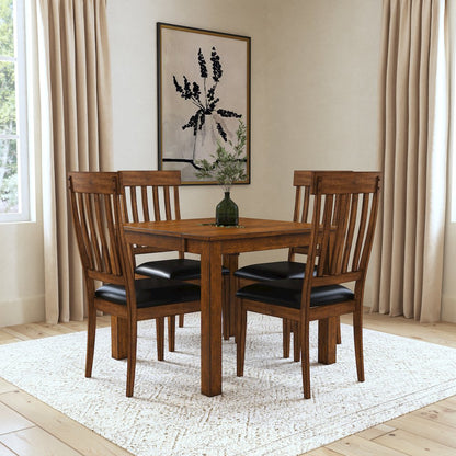 Mariposa 36"-54" Dinette Table, Rustic Whiskey