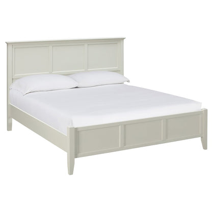 Northlake Queen Panel Bed, White Linen