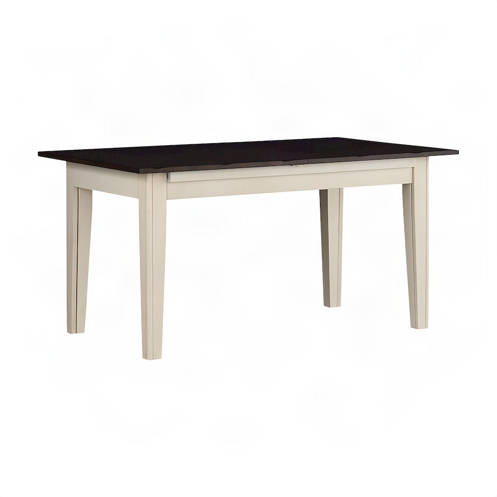 Solid Rubberwood Extendable Dining Table, Storing Leaves, Seats 12, Cocoa Bean