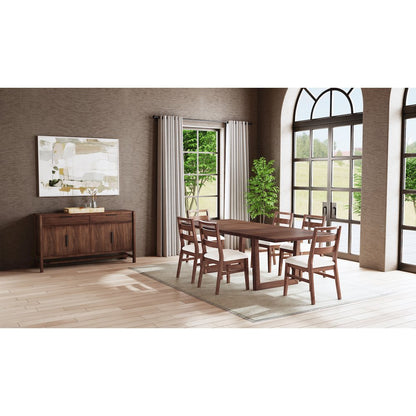 Voss 78" - 96" Dining Table, Sable