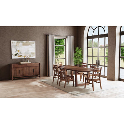Voss 78" - 96" Dining Table, Sable