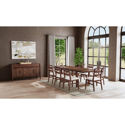 Voss 78" - 96" Dining Table, Sable