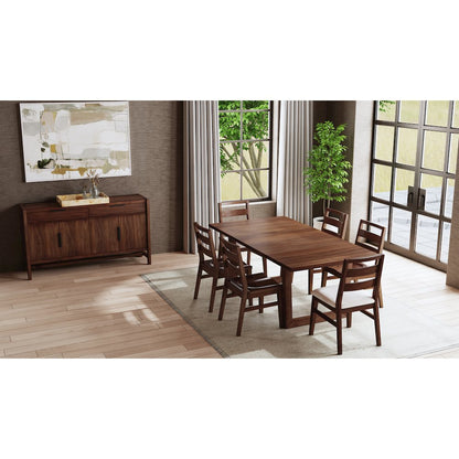 Voss 78" - 96" Dining Table, Sable
