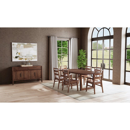 Voss 78" - 96" Dining Table, Sable