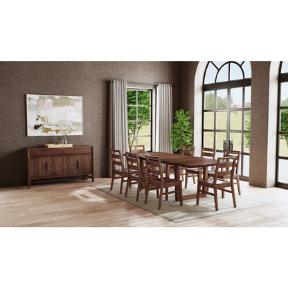 Voss 78" - 96" Dining Table, Sable