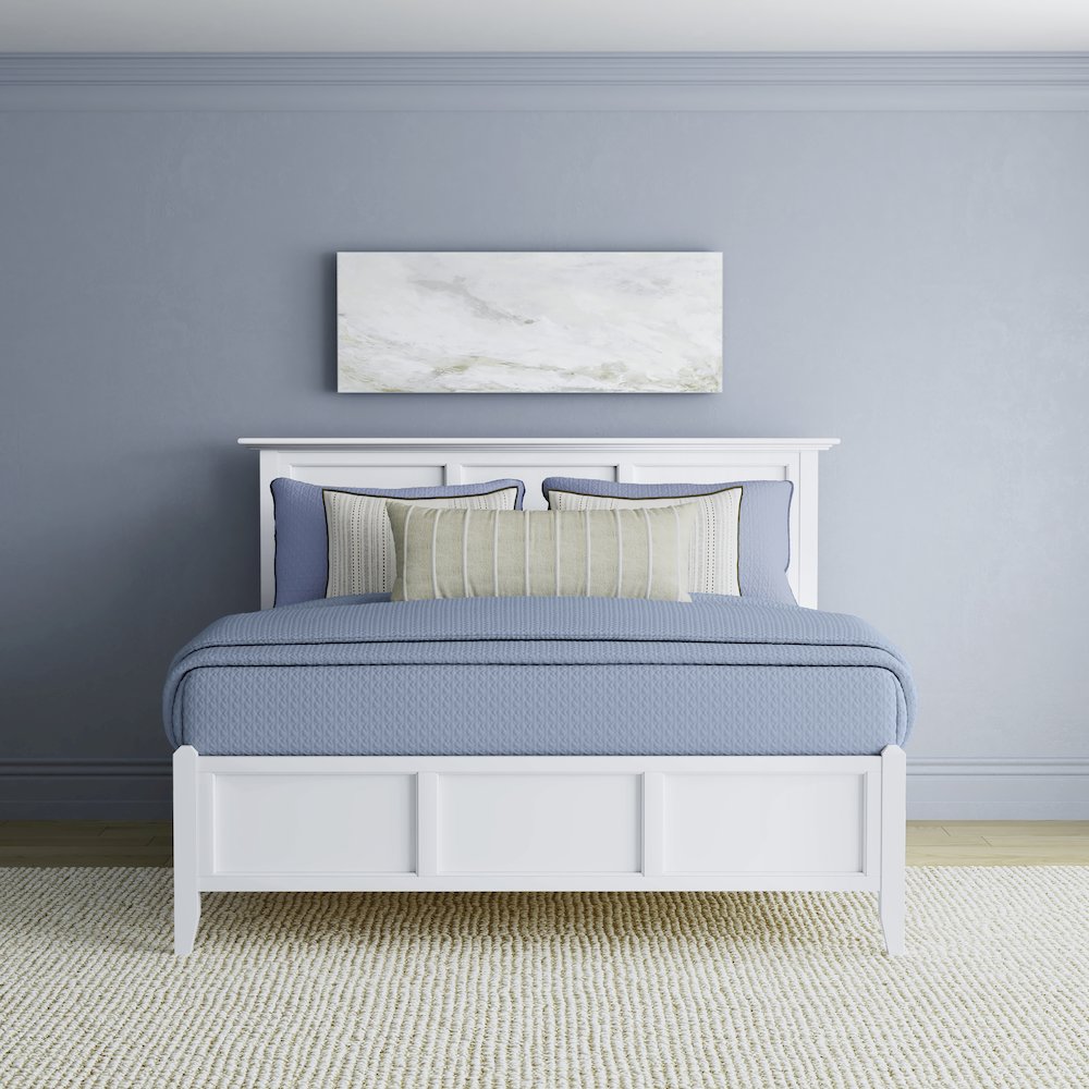 Westlake King Storage Bed, White
