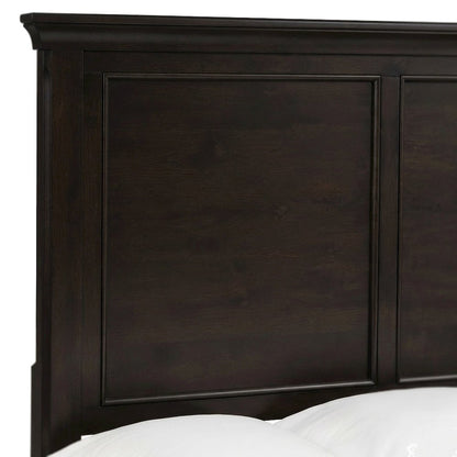 Westlake Queen Mansion Bed, Cherry Brown Finish