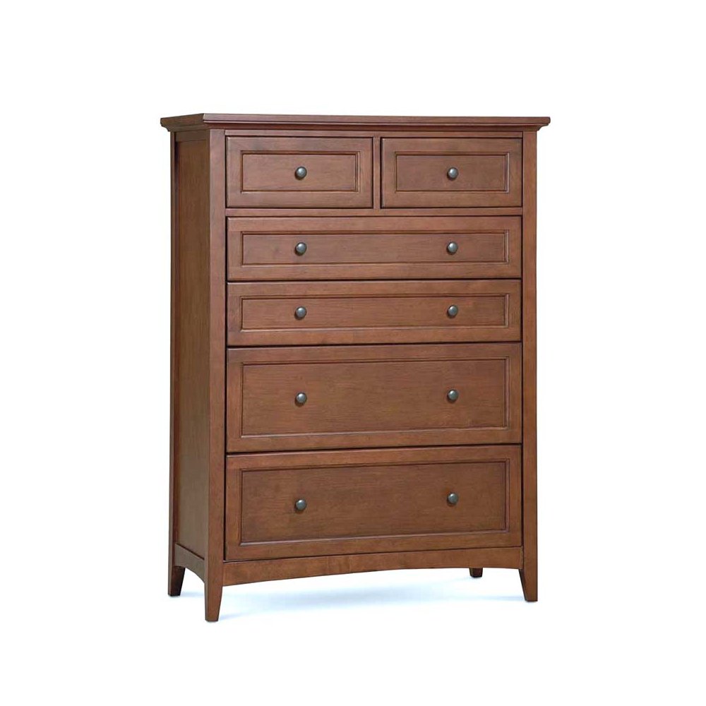 Westlake 6 Drawer Chest, Cherry Brown Finish