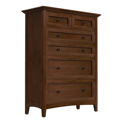 Westlake 6 Drawer Chest, Cherry Brown Finish