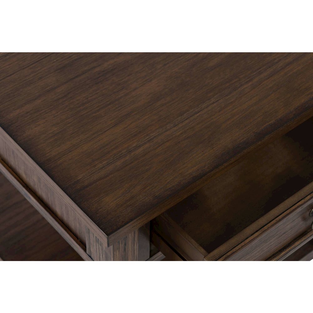 Bakersfield Transitional Rustic 3-Pc Living Room Coffee/End/Side Table Set