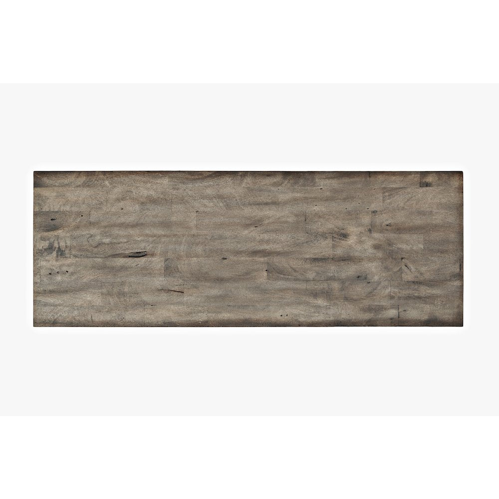 Mulholland Drive 56" Modern Distressed Solid Wood Coffee Table