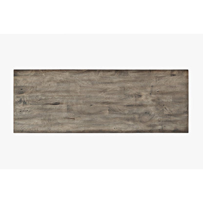 Mulholland Drive 56" Modern Distressed Solid Wood Coffee Table