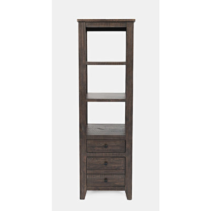 Madison County Rustic Reclaimed Solid Wood Farmhouse 22" Pier Bookcase