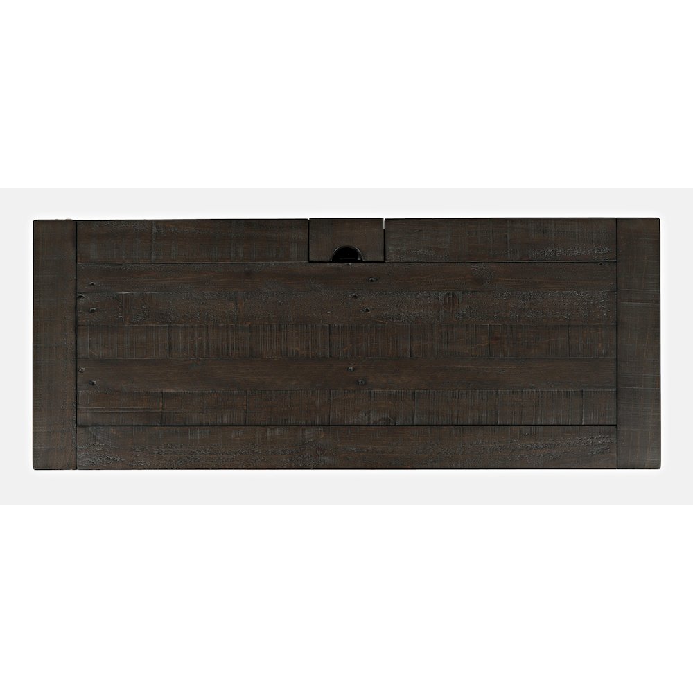 Madison County Rustic Reclaimed Solid Wood Farmhouse USB Charging Desk
