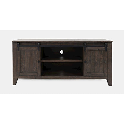 Madison County Rustic Reclaimed Pine Farmhouse 60" Barn Door Console