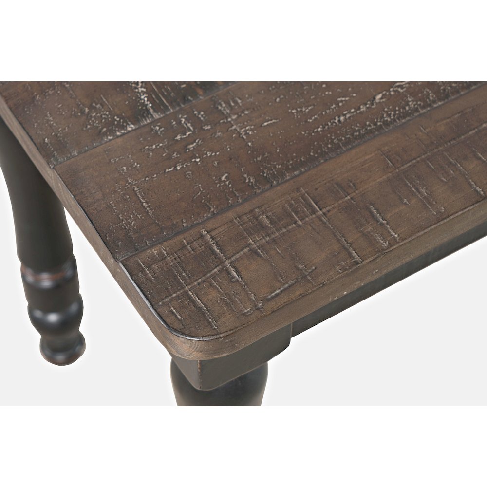 Madison County Rustic Reclaimed Solid Wood Farmhouse 54" Dining Bench