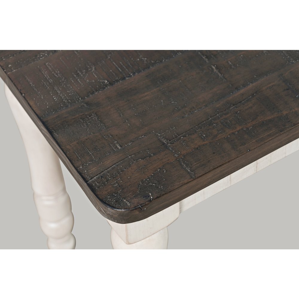 Madison County Rustic Reclaimed Solid Wood Farmhouse 54" Dining Bench