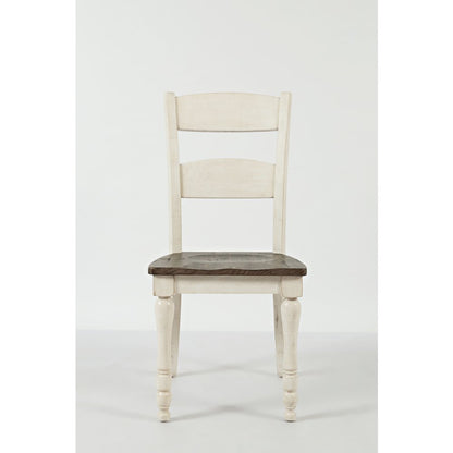 Rustic Reclaimed Pine Farmhouse Ladderback Dining Chair (Set of 2)