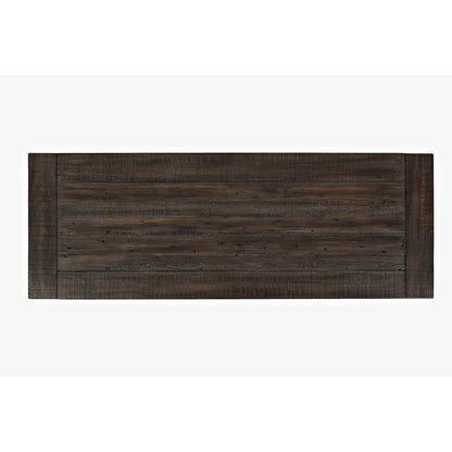 Madison County Rustic Reclaimed Solid Wood Farmhouse Sofa 50" Sofa Table