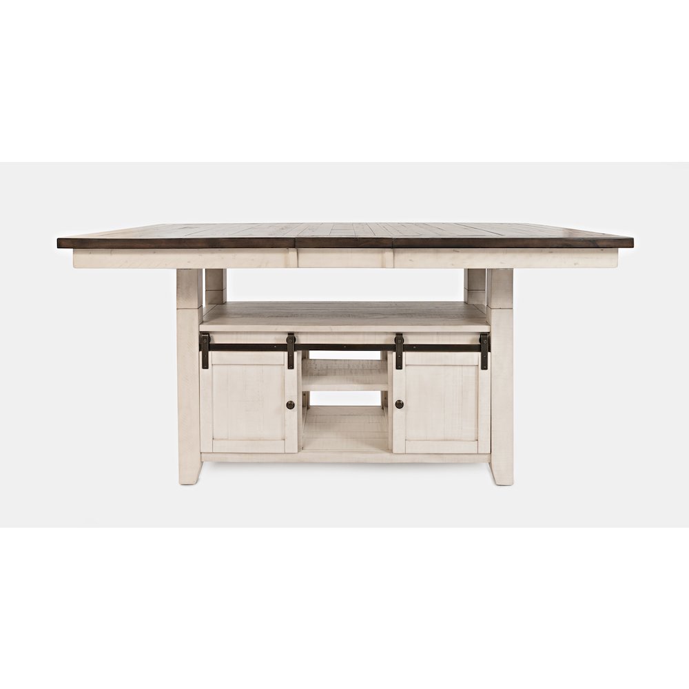 Rustic Reclaimed Solid Wood Farmhouse Adjustable Height 72" Dining Table